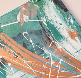 Kunst mit Acrylfarben