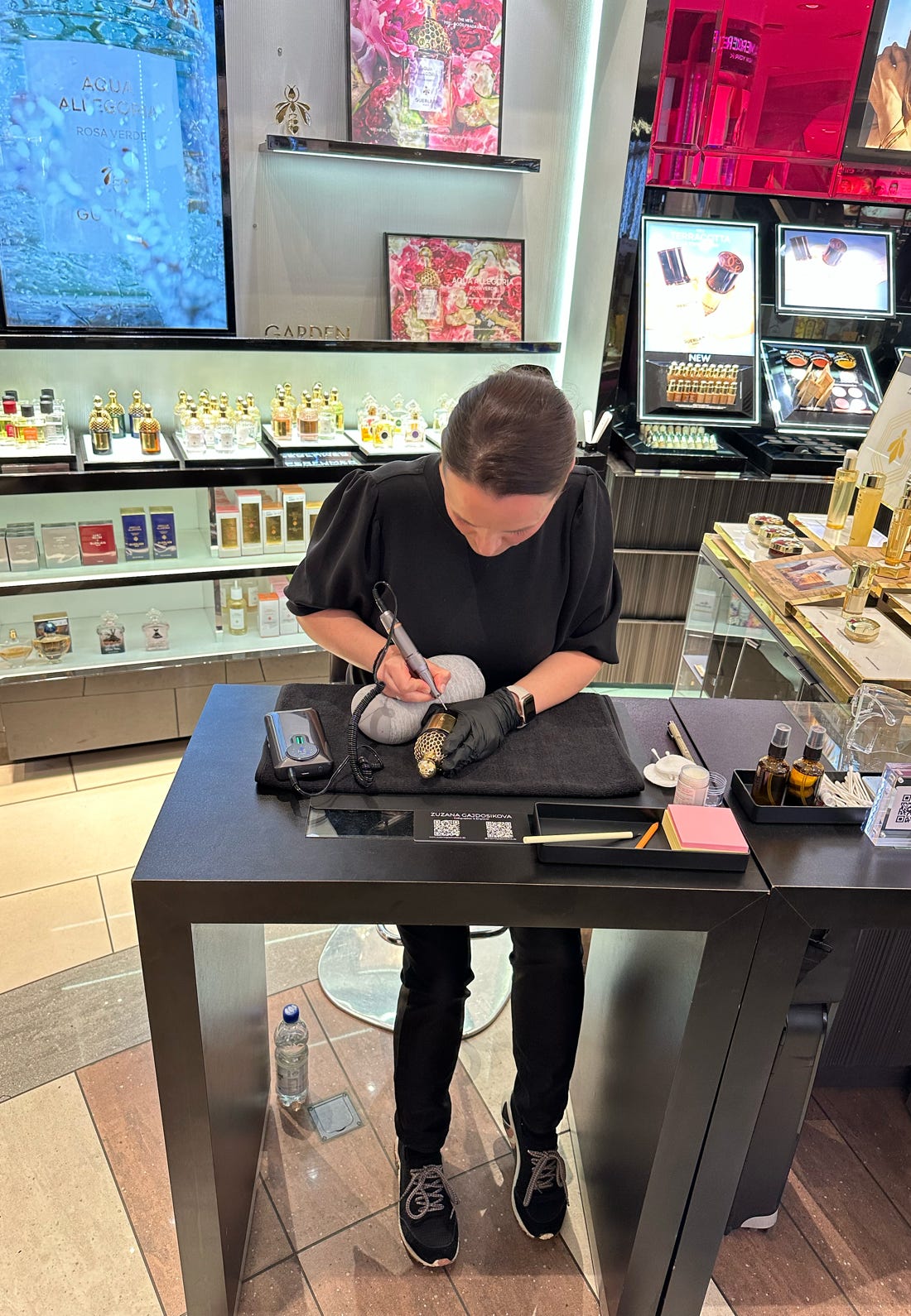 Live Event Gravur mit portablen Graviergerät