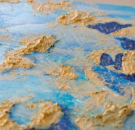 acrylfarbe auf leinwand, kunst mit acrylfarben