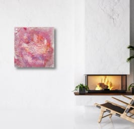 acrylmalerei auf leinwand